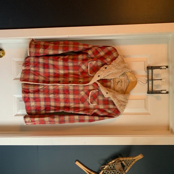 White Crow Plaid Button Up - Picture 2 of 5